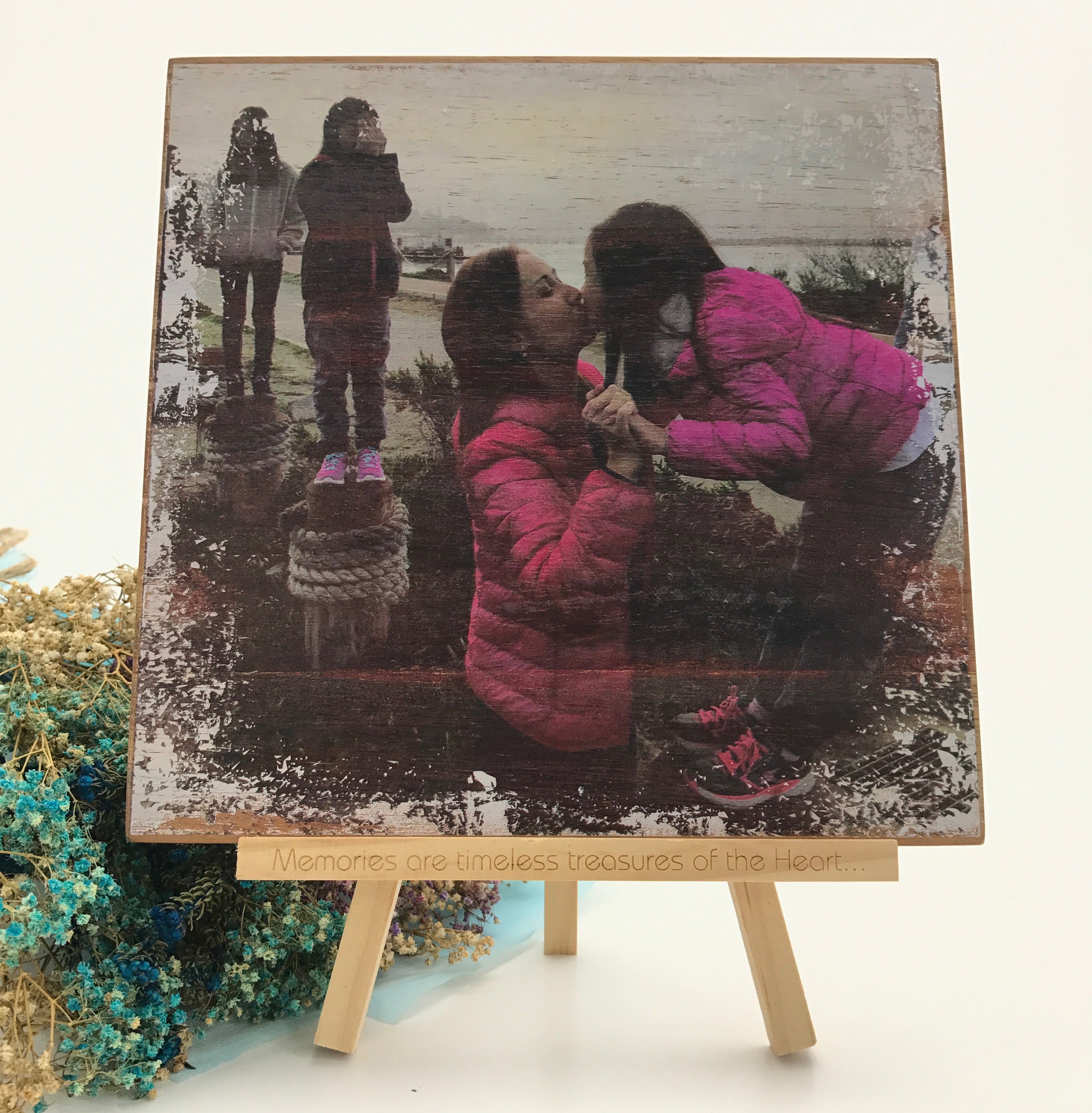 Rustic Photo on Wood