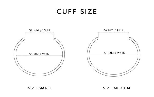 Size Chart World Cuff 