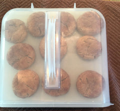 Final image of the Snickerdoodle cookies in the Bakers Sto N Go