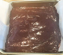 Frosted gnache brownies by Ghirardelli for the Bakers Sto N Go