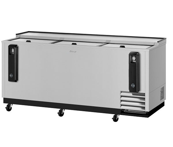 Turbo Air Tbc 80sd N 80 3 Sliding Door Stainless Steel Underbar Bottle Cooler