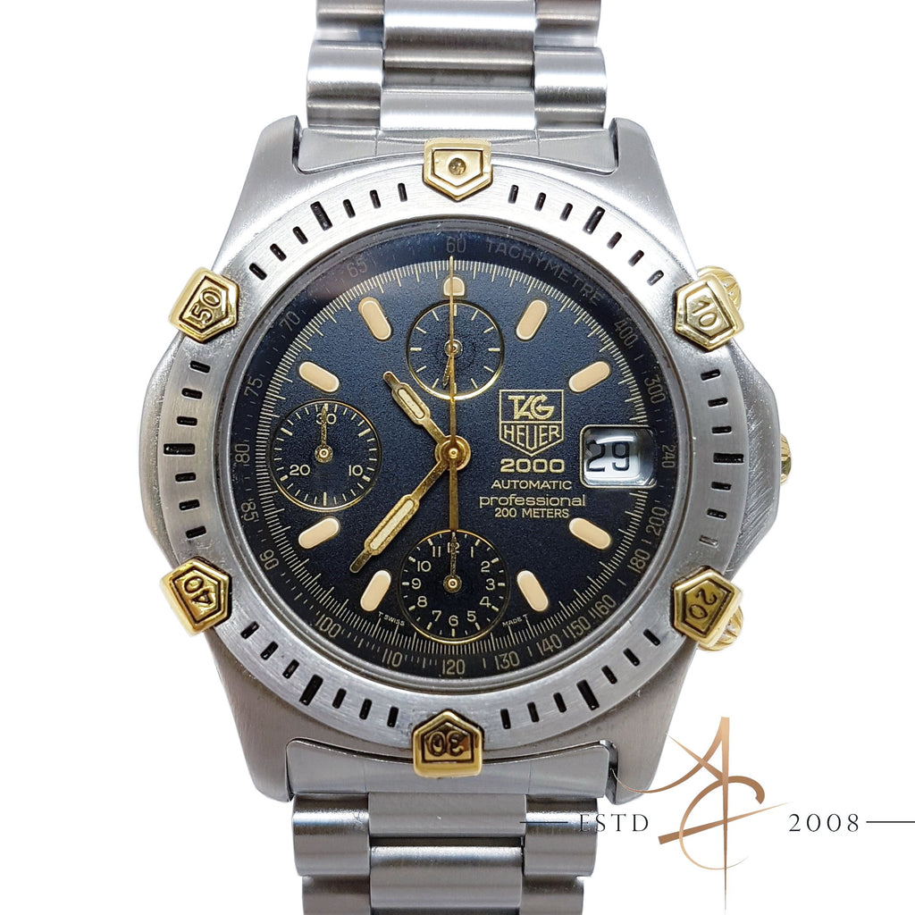 Tag Heuer Super 2000 Professional Ref 165.306/1 Chronograph Automatic