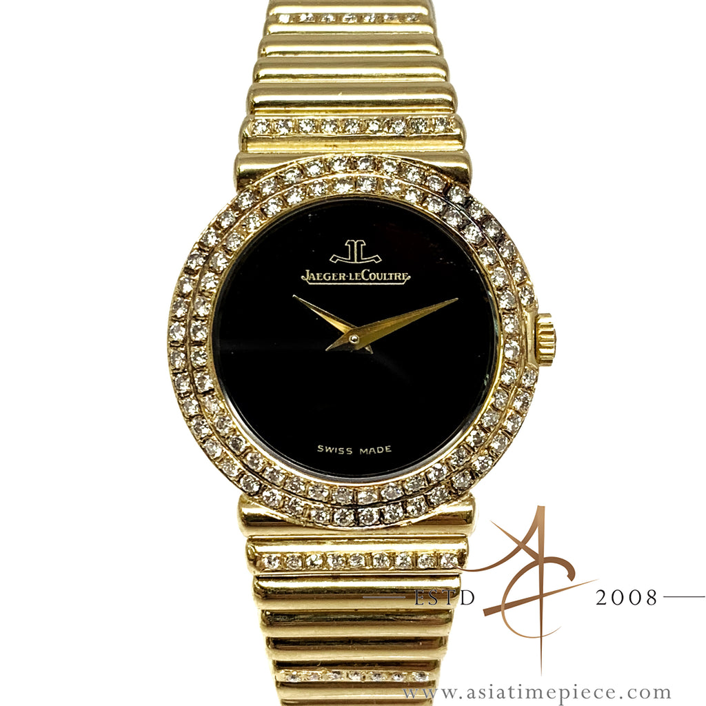 18k gold diamond watch