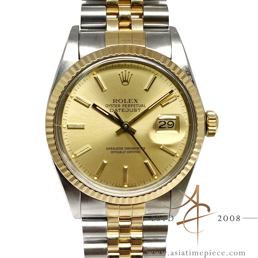 oyster perpetual datejust gold