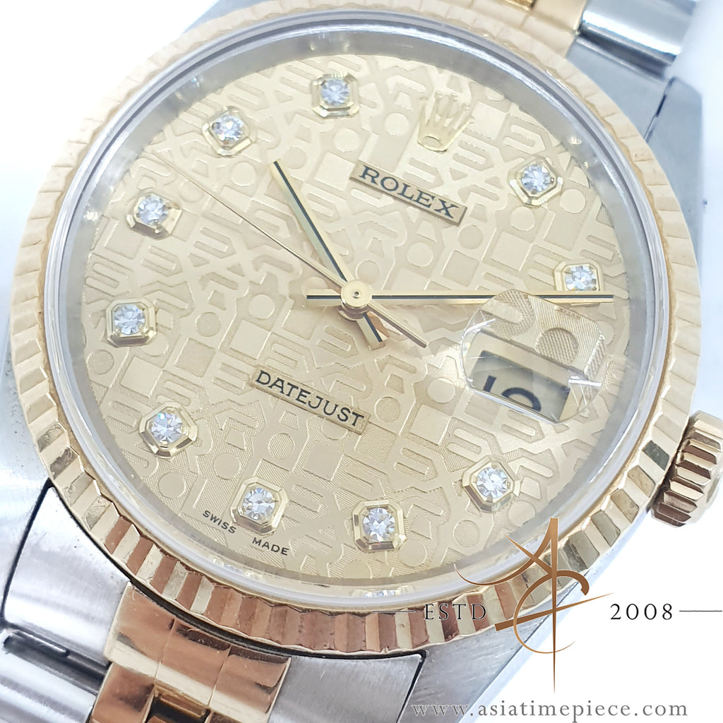 rolex 16233 with diamonds price