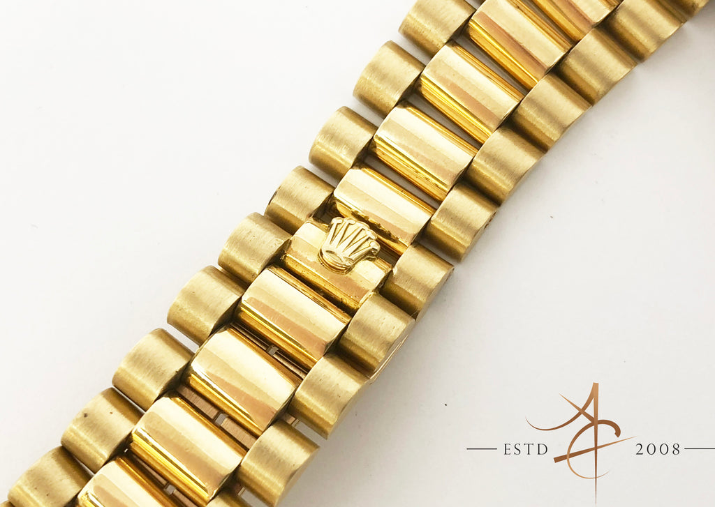 rolex gold presidential bracelet