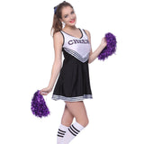 Ladies Cheerleader School Girl Fancy Dress