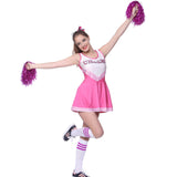 Ladies Cheerleader School Girl Fancy Dress