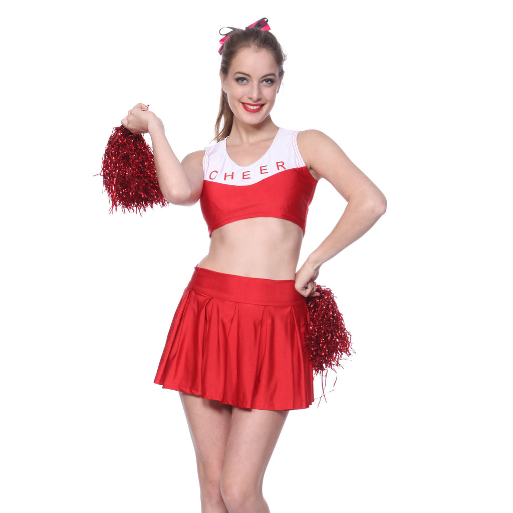 Cheerleader Uniform School Fancy Dresses