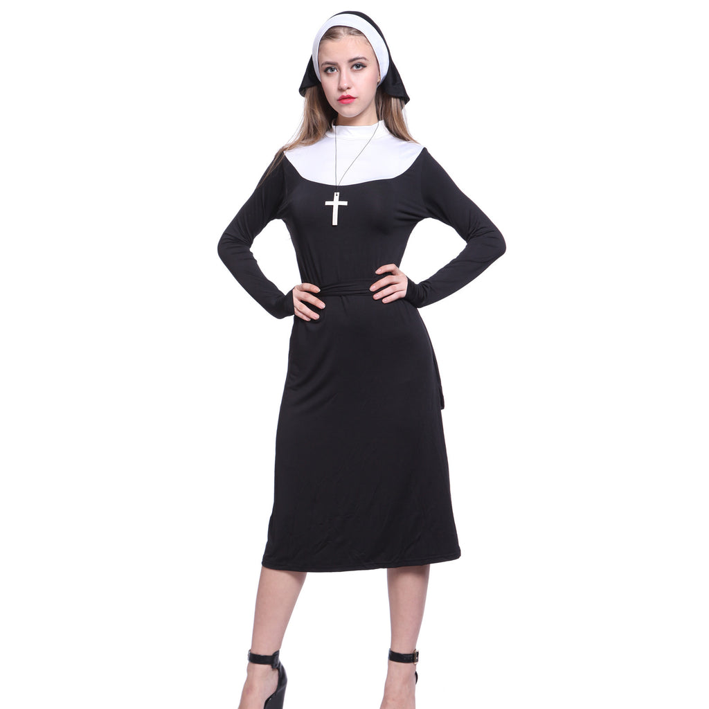 Ladies Catholic Nun Costume