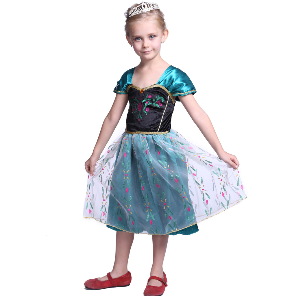 Frozen Queen Anna Princess Anna Cosplay Costume