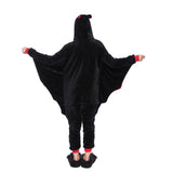 Unisex Adult Onesies Kigurumi Animal Pajamas Bats Jumpsuit