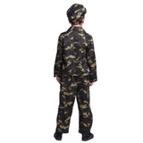 Boys Kids Army Soldier Camouflage Uniform Military Outfit