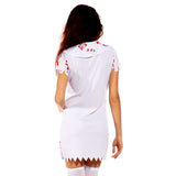 Women Horror Zombie Bloody Nurse Costume