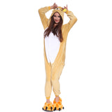 Unisex Adult Onesies Kigurumi Animal Pajamas Bear Jumpsuit