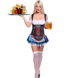 Bavarian Oktoberfest Beer Festival Fancy Dress Blue