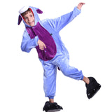 Unisex Kids Onesies Kigurumi Animal Pajamas Donkey Jumpsuit