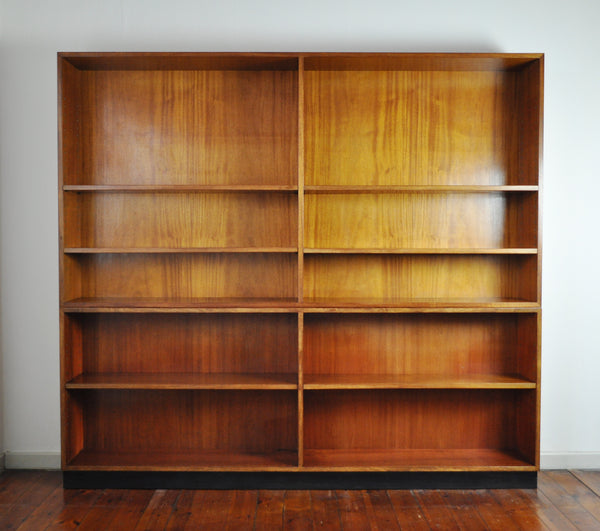 Rud Rasmussen Bookcase In Two Sections Made Of Solid Mahogany