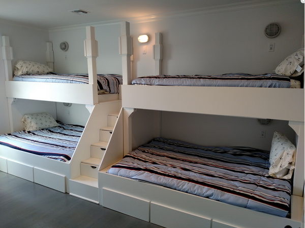 bunk beds for adults with stairs