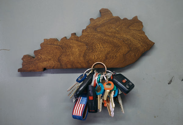 A huge wad of keys on this Kentucky Wooden State