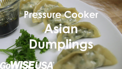 gowise usa pressure cooker dumplings