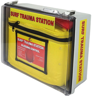 Surf First Aid Kits - designed for public access for beaches, marinas, and coastal parks.