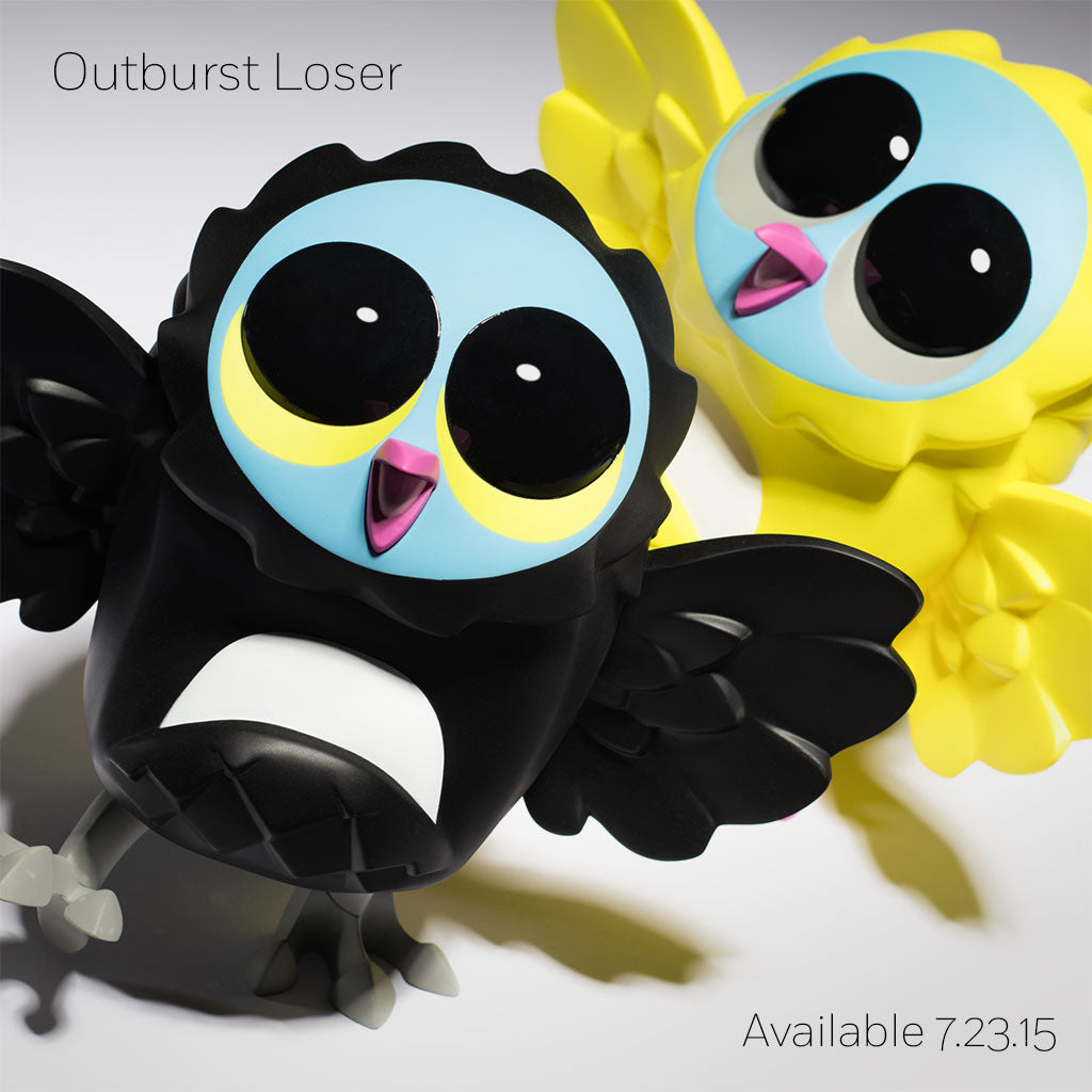 Outburst Loser Black and Lemon