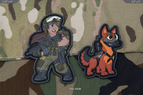 K9 OPERATOR 2020 HIWEZ LIMITED EDITION MORALE PATCH SET - Tactical Outfitters