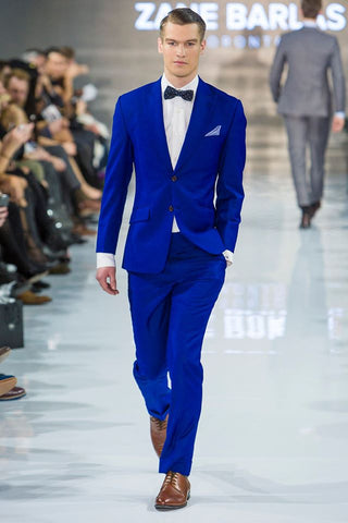 Cobalt Royal Blue Suit