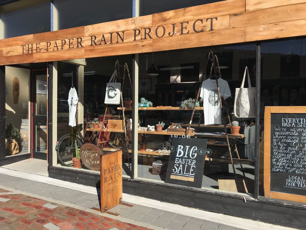 The Paper Rain Project Picton Store Front