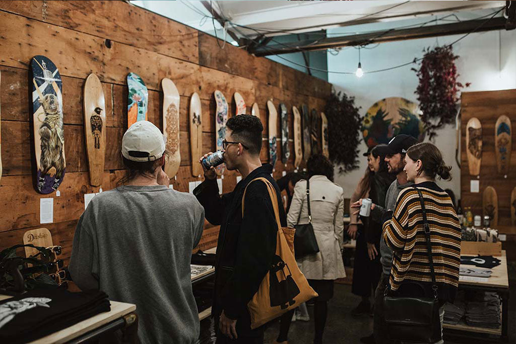 The Paper Rain Project pop up store, Auckland May 2018