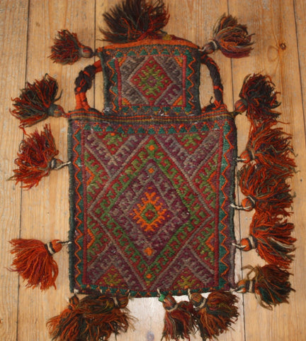Persian Nomadic Bags 40x30 X960 - Persian Tribal Rugs