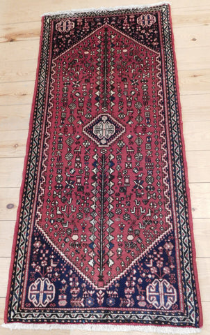 Abadeh Runner 150x70 Z2445 - Persian Tribal Rugs