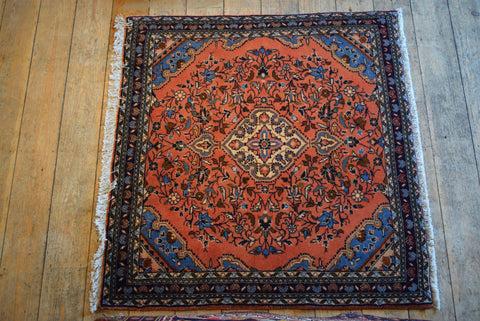 Hamedan Rug 100x100 Z4673 - Persian Tribal Rugs