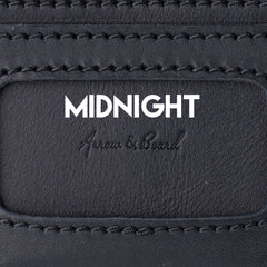 Midnight Carbon Black Leather