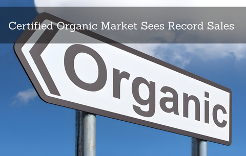 Certified organic market sees record sales in 2023