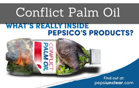 PepsiCo: trashing rainforests for 450,000 tons of palm oil a year
