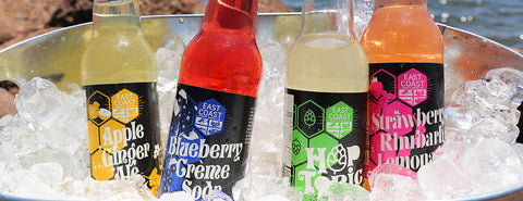 East Coast Craft Soda is available at Organic Soda Pops