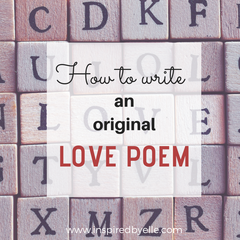Elle Blog How to write an original love poem by Elle Smith