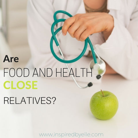 Blog Article Are Food and Health Close Relatives by Elle Smith Inspired By Elle Creative Blog Article 