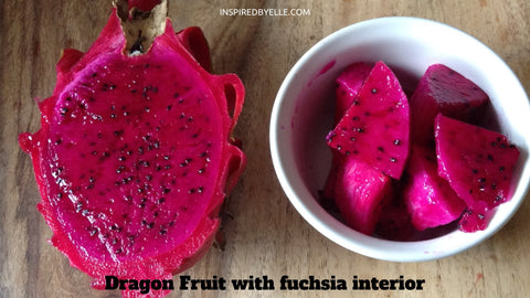 Dragon Fruit with Fuchsia Interior Elle Blog