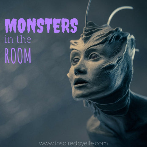 Original poem Monsters in the Room by Elle Smith Inspired By Elle Contemporary Poetry A Poem A Day
