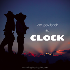We Took Back The Clock an original poem by Elle Smith