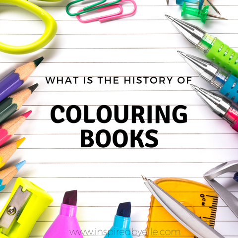 Creative Elle Blog What is the History f Colouring Books