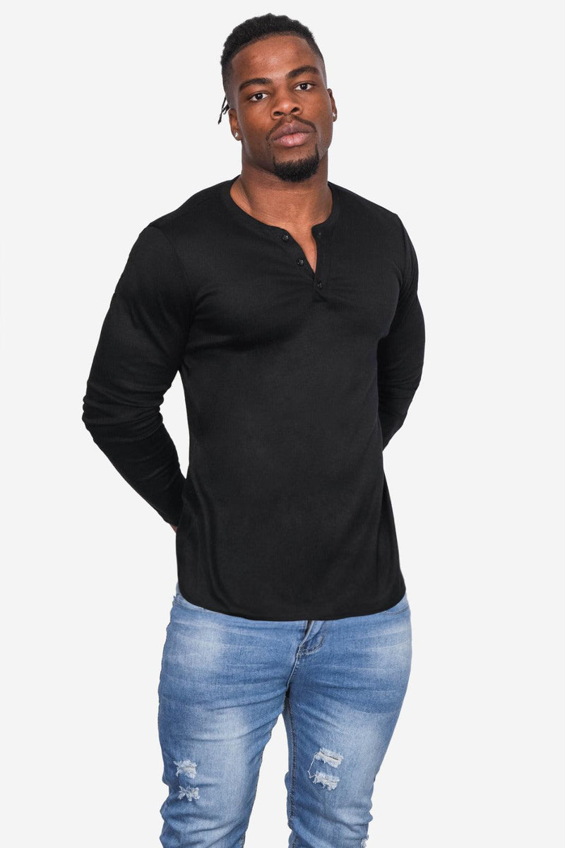 henley men's long sleeve shirts