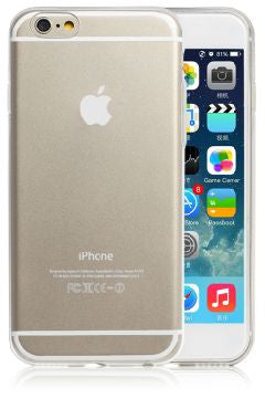 Silica gel iphone6 plus cover slim Ultra-thin transparent silicone case soft protective sleeve IY1
