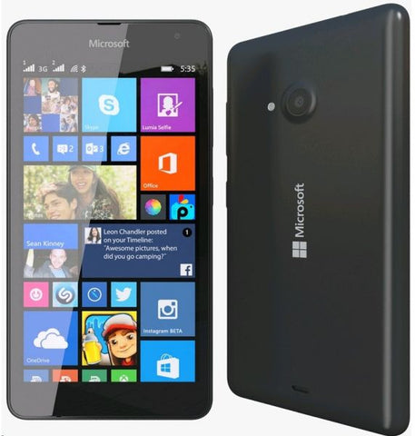 Microsoft Lumia 535 Dual SIM - 8GB, 3G, Black
