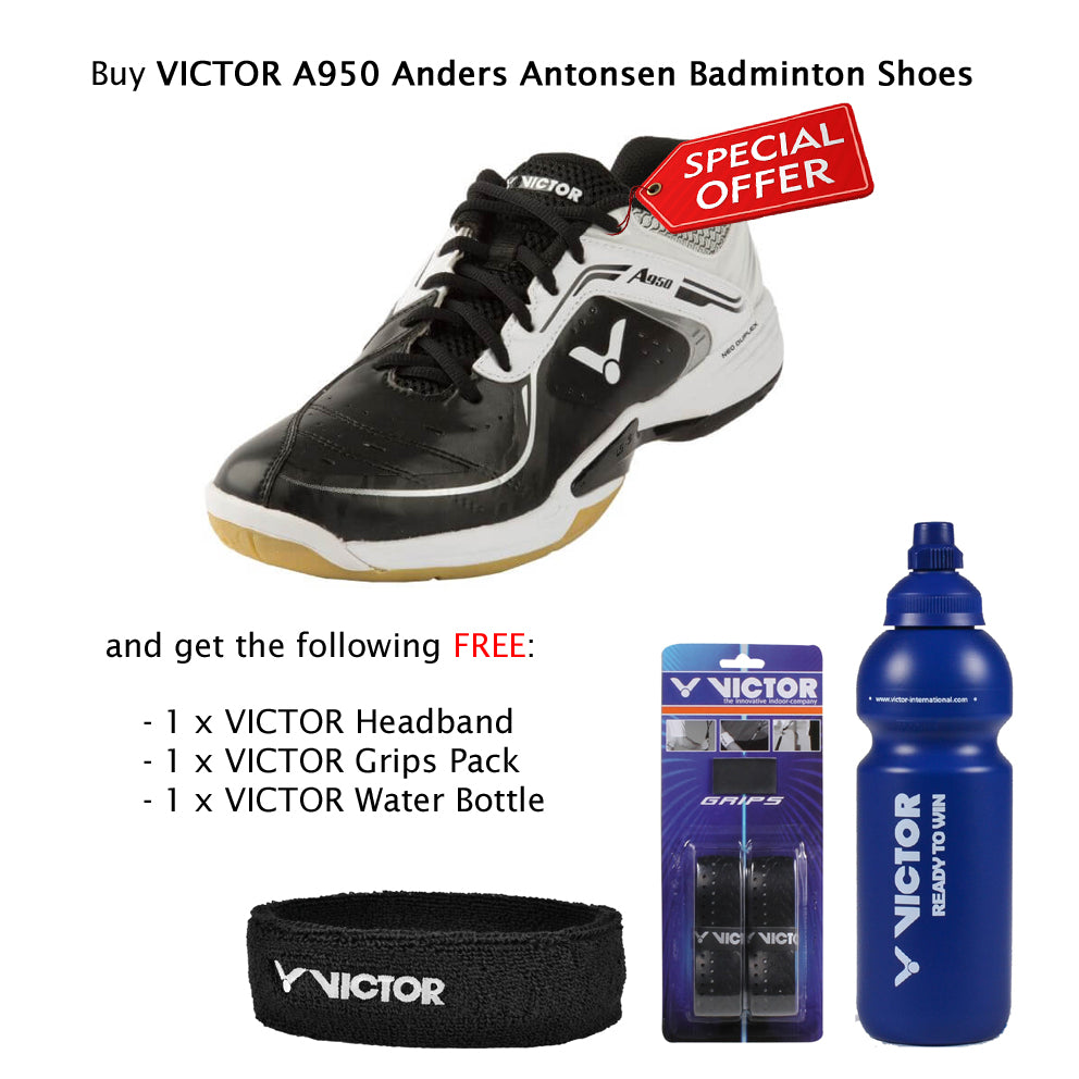 victor badminton shoes black