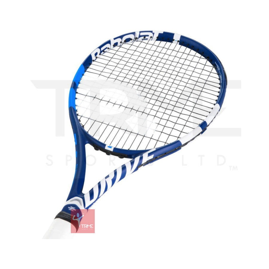 Babolat Drive Lite Black/Blue besaitet Griff L3=4 3/8 Tennis Racket 