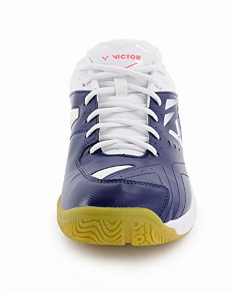Victor Badminton Shoes Unisex White Blue Racquet Racket Indoor Shoes NWT A170 AB 